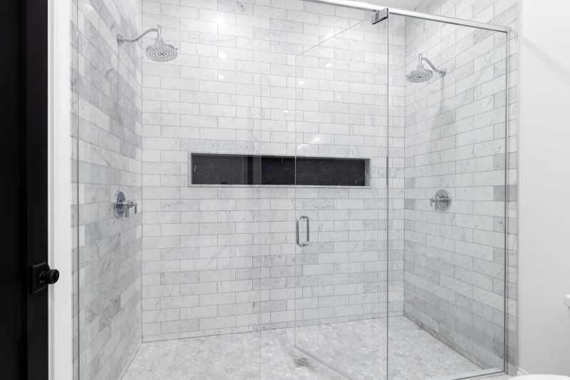 Glass Block Shower